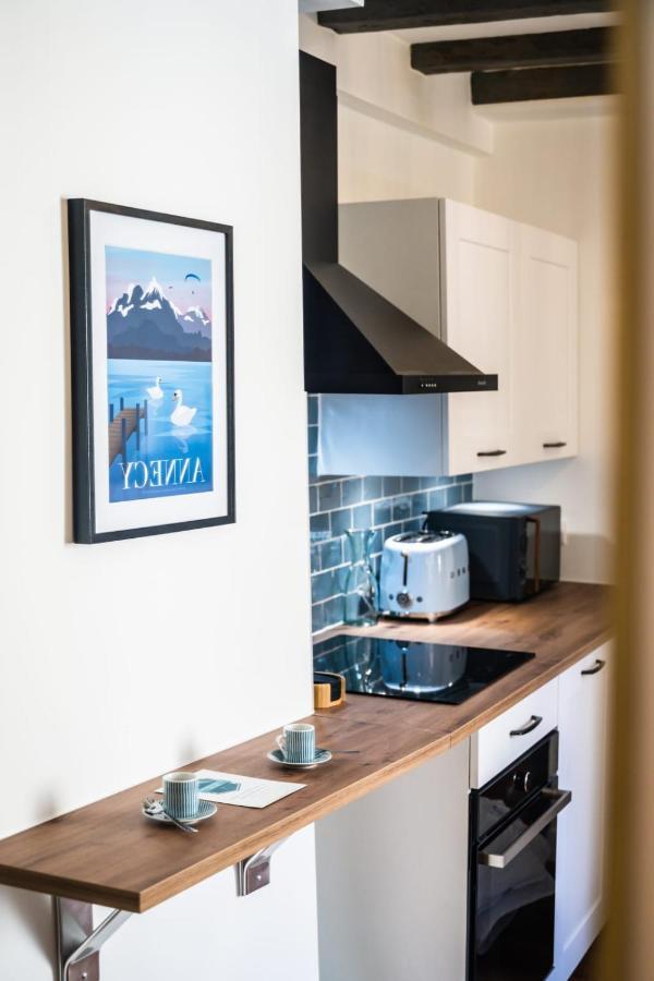 L'Escale Bleue - Apartment For 2 To 4 People In The Heart Of Annecy Bagian luar foto